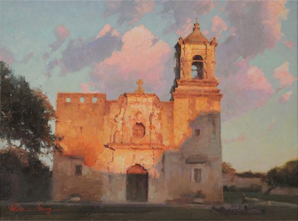 Sunset At Mission San Jose by Calvin Liang