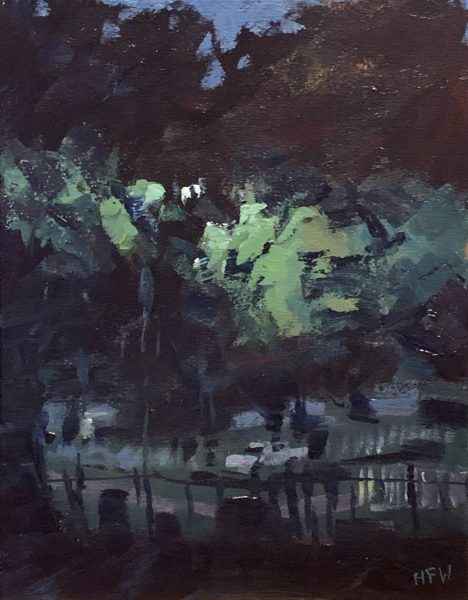 Madisonville Cemetery Nocturne by Harold Wilke